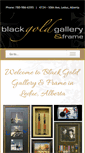 Mobile Screenshot of blackgoldgallery.com